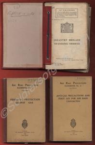 Collection of four manuals and one cutting: Field