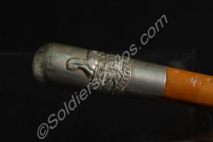 Swagger stick. 1st City of Bristol Volunteer Batta
