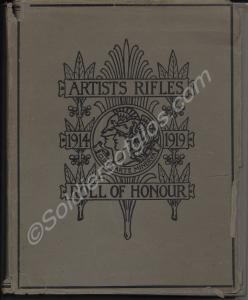 Artists Rifles Roll of Honour 1914-1918