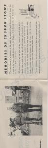 Booklet "Memories of Church Stowe"