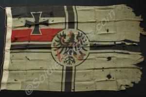 German naval flag. Nigeria, 1914.