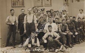 Training camp.  9th Battalion, The Gloucestershire