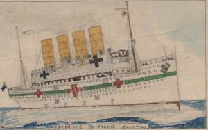 Drawing from the memoir of 17154 Private Francis W