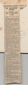 Article concerning the battalion reunion.  9th Bat