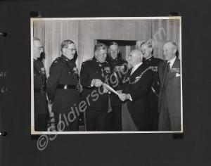 Visit to Gloucestershire. Brigadier C.E.A. Firth,