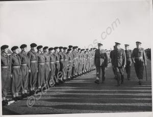 Inspection. Brigadier C.E.A. Firth, HRH The Duke o