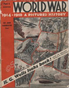 Complete collection of 55 magazines - "World War -