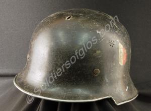 German civilian fire service steel helmet.  c. 193
