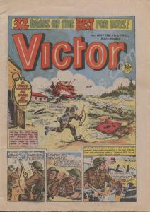 Copy of the boys' comic "Victor", 27th February 19