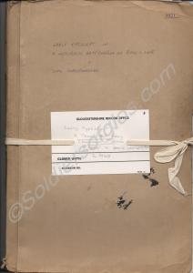 File: Early typescript of "A Territorial Army Chap
