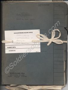 File: Press cuttings/Correspondence/Diary ref War