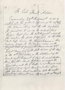 Four page letter from Tom Patten dated 6th April 1