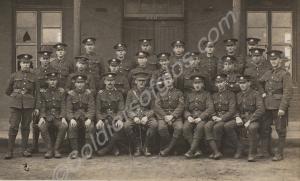 Group of soldiers.  6th Battalion, The Gloucesters