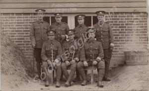 Regimental Policeman Corporal Cranch with other so