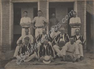 Cricket team Nasirabad XI. 2nd Battalion, The Glou