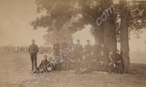 Officers of the Gloucestersahire Regiment  at a Sh