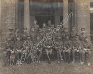 Officers of 9th Battalion, The Royal Warwickshire