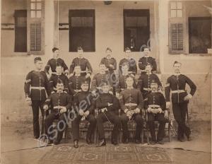 Officers and NCO's of 2nd Battalion, The Gloucest