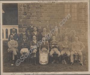 Rugby team. "A" Company, 1st Battalion, The Glouce