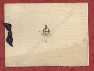 Christmas Card 1934 from Mhow; and a Calendar book