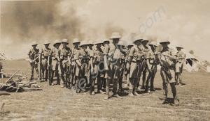 Group of soldiers.  Includes Righton, Lieutenant R