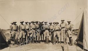 Group of soldiers. 1st Battalion, The Gloucestersh