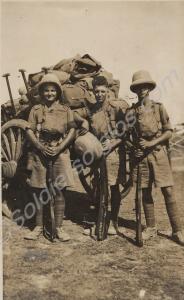 Jones, Toogood and Spratt.  1st Battalion, The Glo