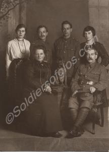 The Webb family, including 1958 Private H.W. Webb.