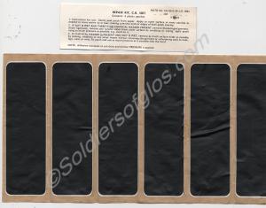 Two Repair Kits each containing six plastic patche