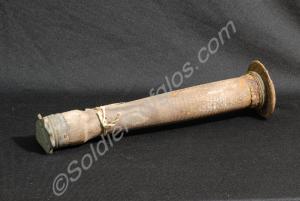 Handle of German stick grenade. 1914-1918.