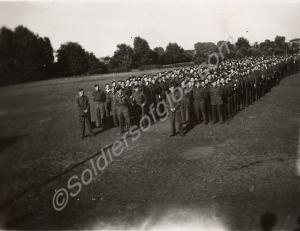 Group of soldiers. Stalag VIIIb. c.1942.