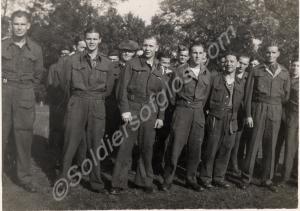 Group of soldiers. Stalag VIIIb. c.1942.