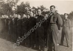Group of soldiers. Stalag VIIIb. c.1942.