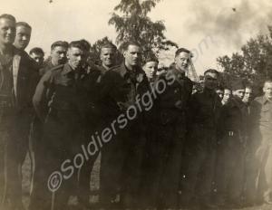 Group of soldiers. Stalag VIIIb. c.1942.