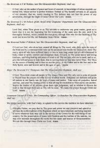 Service of Thanksgiving. 300th Anniversary of the