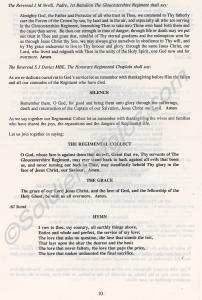 Service of Thanksgiving. 300th Anniversary of the