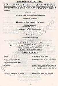 Service of Thanksgiving. 300th Anniversary of the