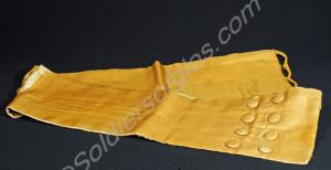 Officer's yellow cummerbund. Gloucestershire Regim