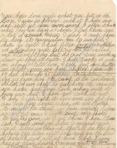 YMCA letter from a soldier of 11th Battalion, The