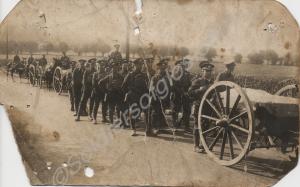 Soldiers and transport on the march. Gloucestershi