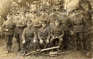 Lewis Gun course. Hayling Island. March 1918.
