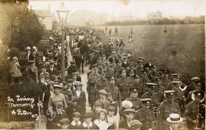 The funeral of 2552 Private Alfred George Potter.