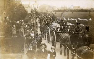 The funeral of 2552 Private Alfred George Potter.