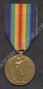 Alled Victory Medal. Awarded to 2477 Corporal Will
