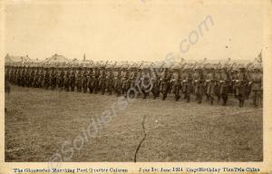 "The Gloucesters Marching past Quarter Column. Jun
