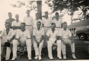 Cricket team 1st XI . Gloucestershire Regiment. Ja