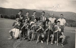 Hockey team 1st XI . Gloucestershire Regiment. Jam