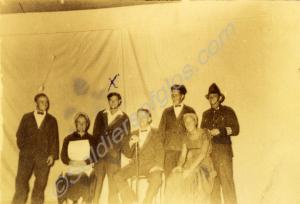 Concert party. Chongsong P.O.W. Camp, Korea, 1953.