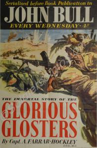 Poster advertising the serialisation in John Bull