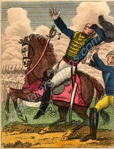 "Death of Major Genl. Le Marchant." The Battle of